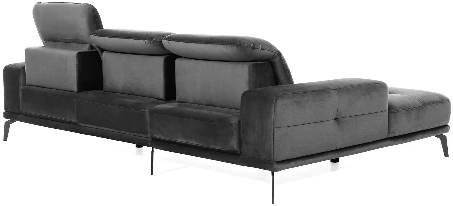 Диван угловой Eltap Torrense Monolith 97 Left (Dark Graphite)