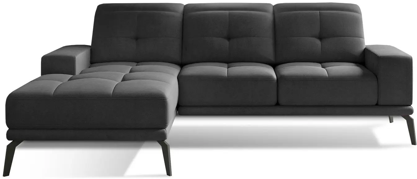 Диван угловой Eltap Torrense Monolith 97 Left (Dark Graphite)