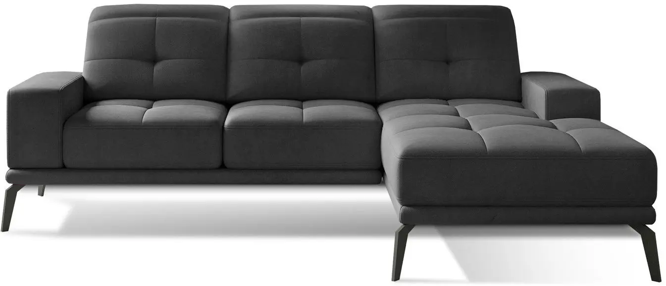 Диван угловой Eltap Torrense Monolith 97 Right (Dark Graphite)