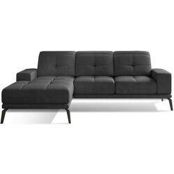 Canapea de colt Eltap Torrense Paros 06 Left (Graphite)