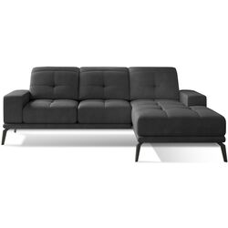 Canapea de colt Eltap Torrense Paros 06 Right (Graphite)