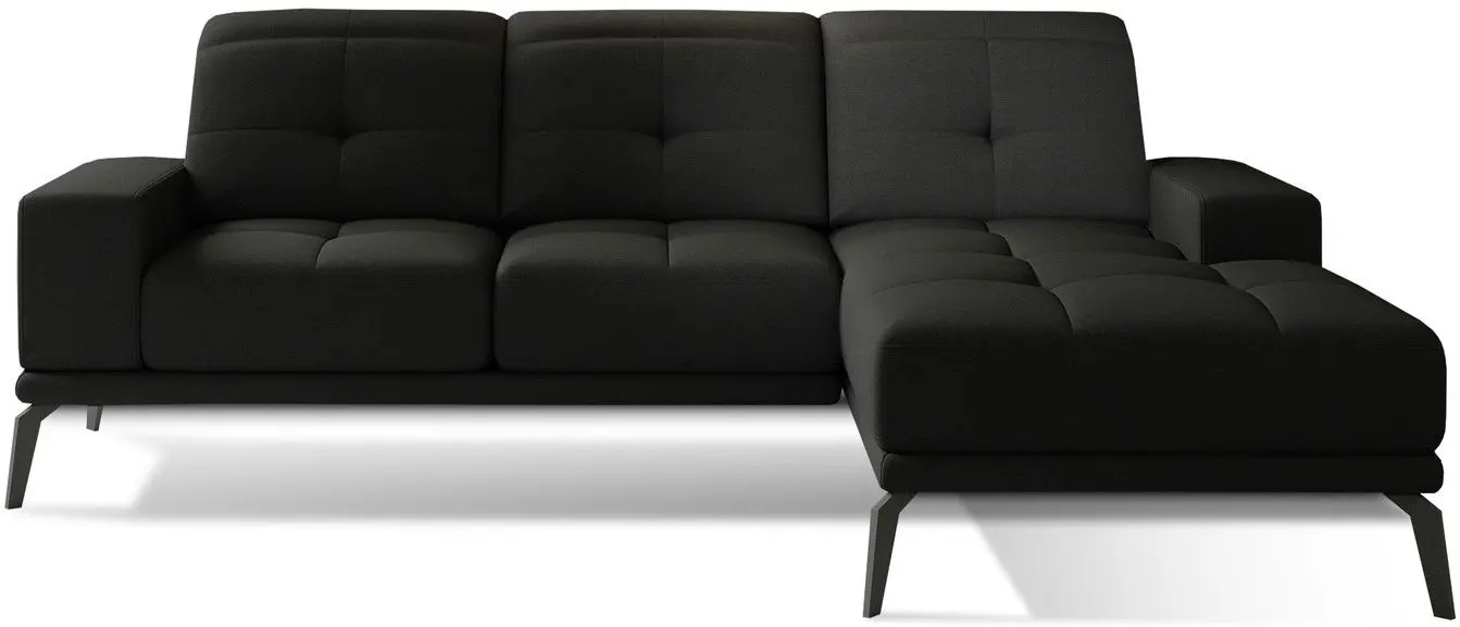 Canapea de colt Eltap Torrense Sawana 14 Right (Black)