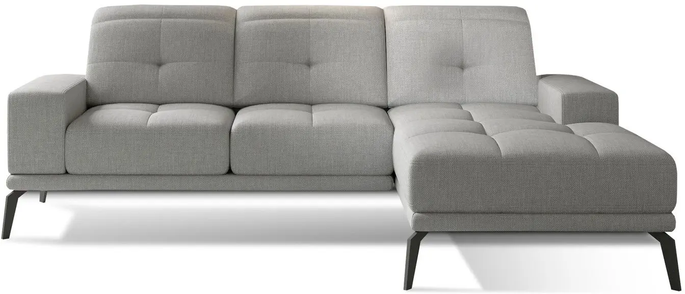 Canapea de colt Eltap Torrense Sawana 21 Right (Gray Light)