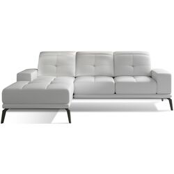 Canapea de colt Eltap Torrense Soft 17 Left (White)
