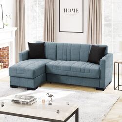 Canapea de colt Fabulous Oasis 51-100 (Gray-Blue)