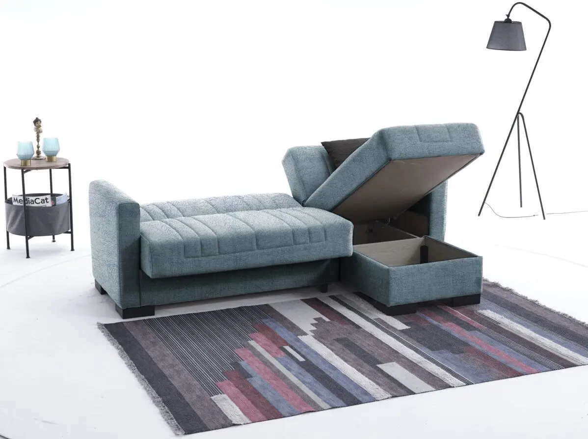 Canapea de colt Fabulous Oasis 51-100 (Gray-Blue)