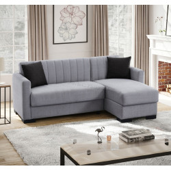 Canapea de colt Fabulous Oskar 51-002 (Gray Light)