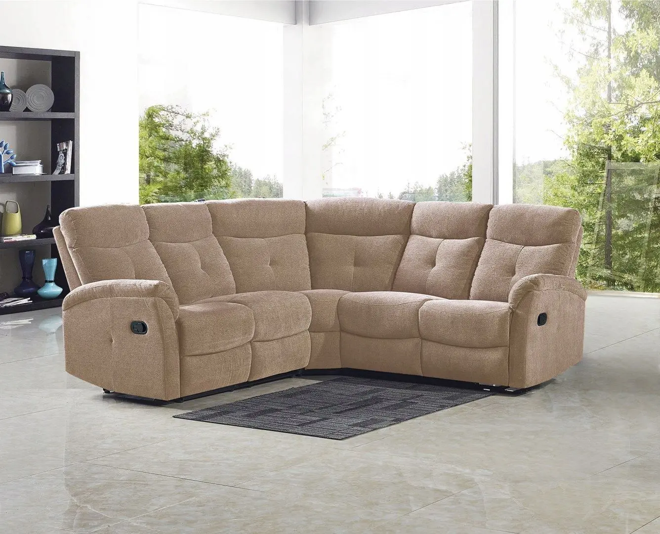 Canapea de colt Halmar Lahti (Beige) - 3