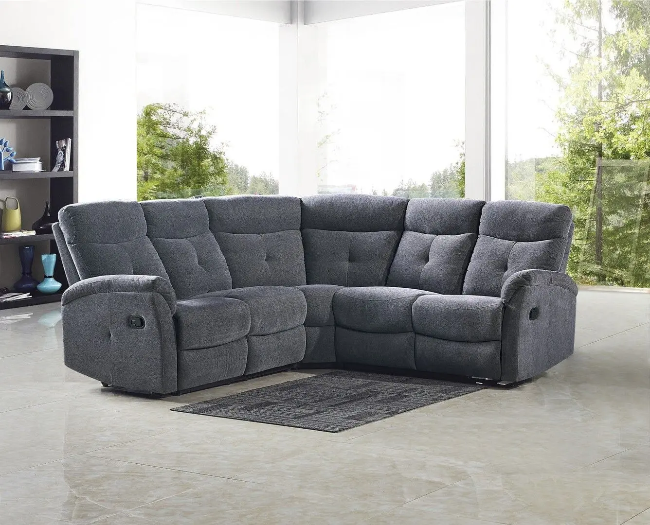Canapea de colt Halmar Lahti (Dark Gray) - 3