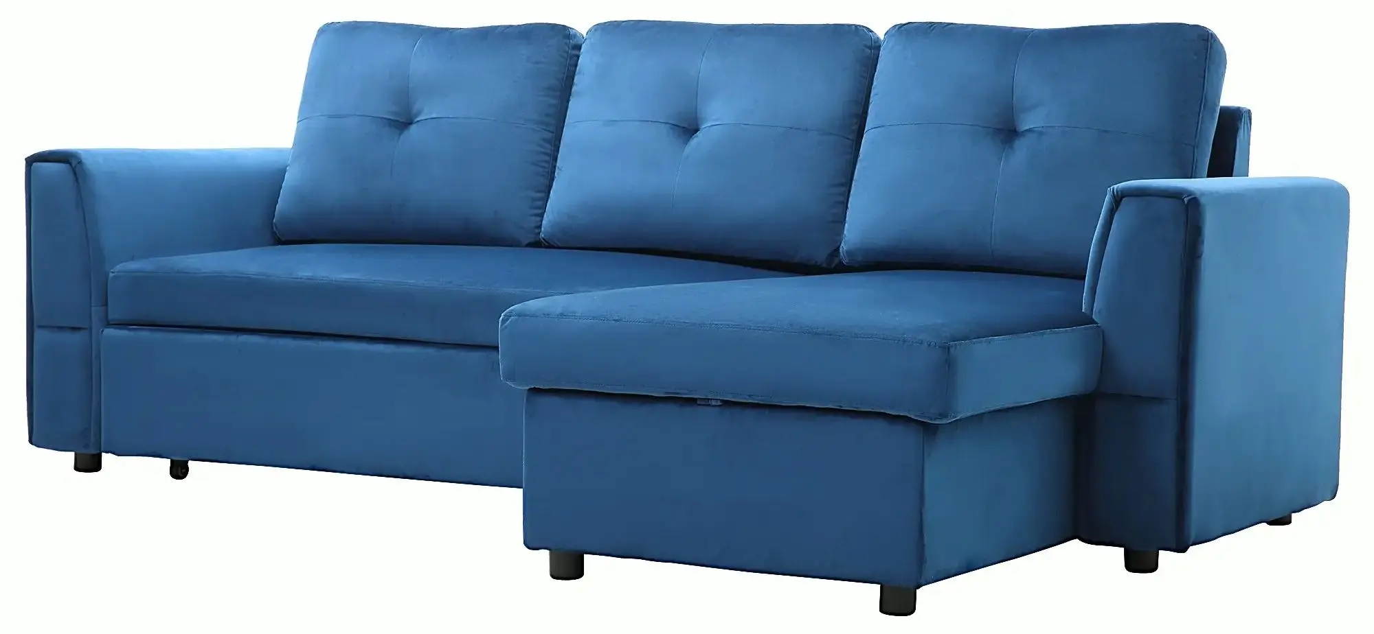 Диван угловой Homcom 839-191 232x141x85 cm (Blue)