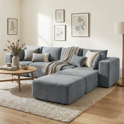 Модульный диван Homcom 83B-686V01CG (Dark Grey)