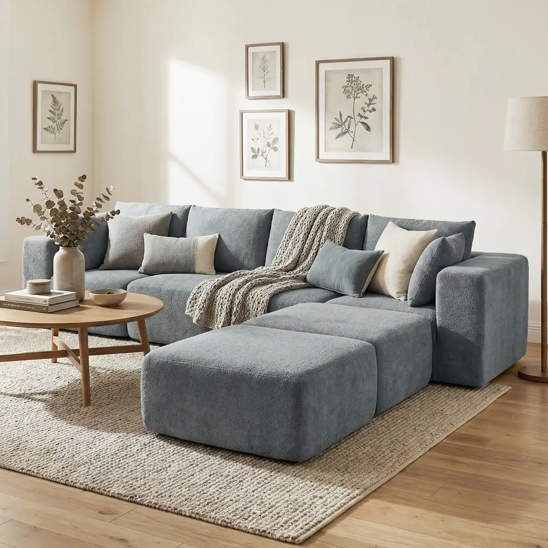 Модульный диван Homcom 83B-686V01CG (Dark Grey)