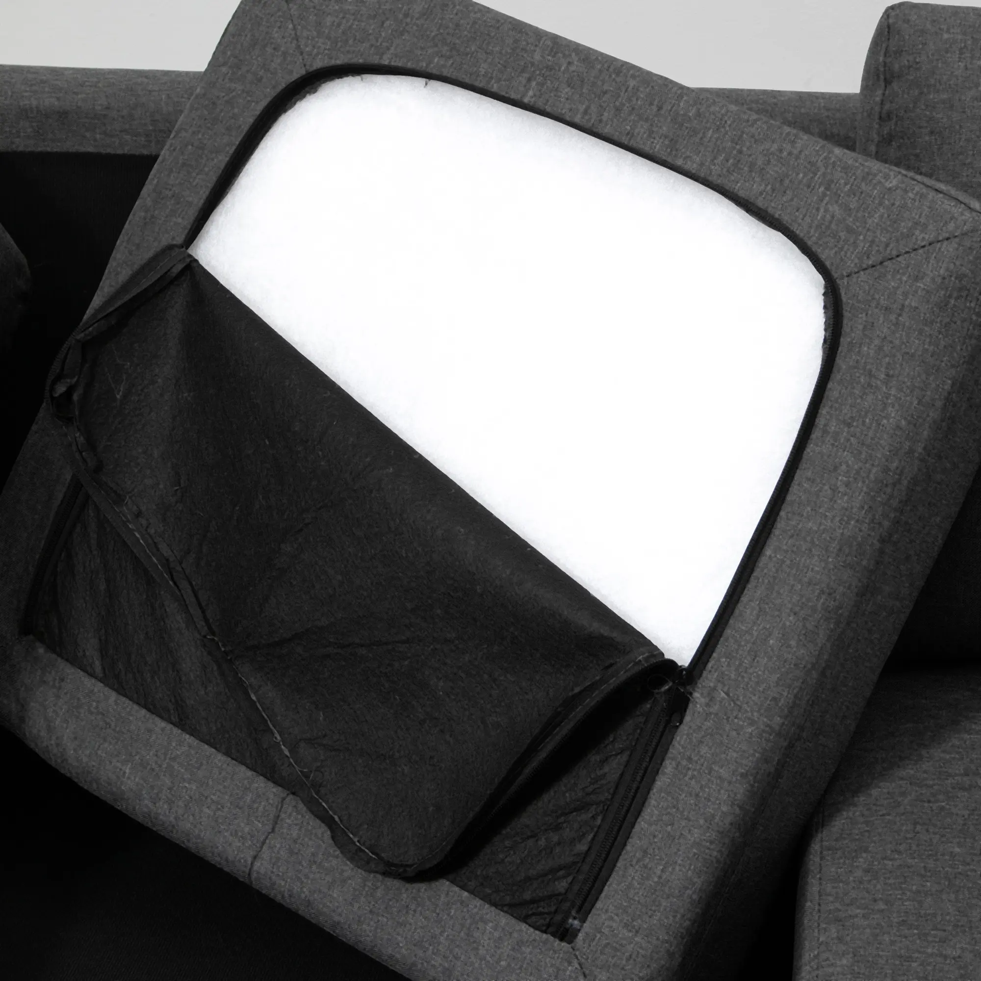 Угловой диван Homcom 833-288 (Dark Grey) - 5