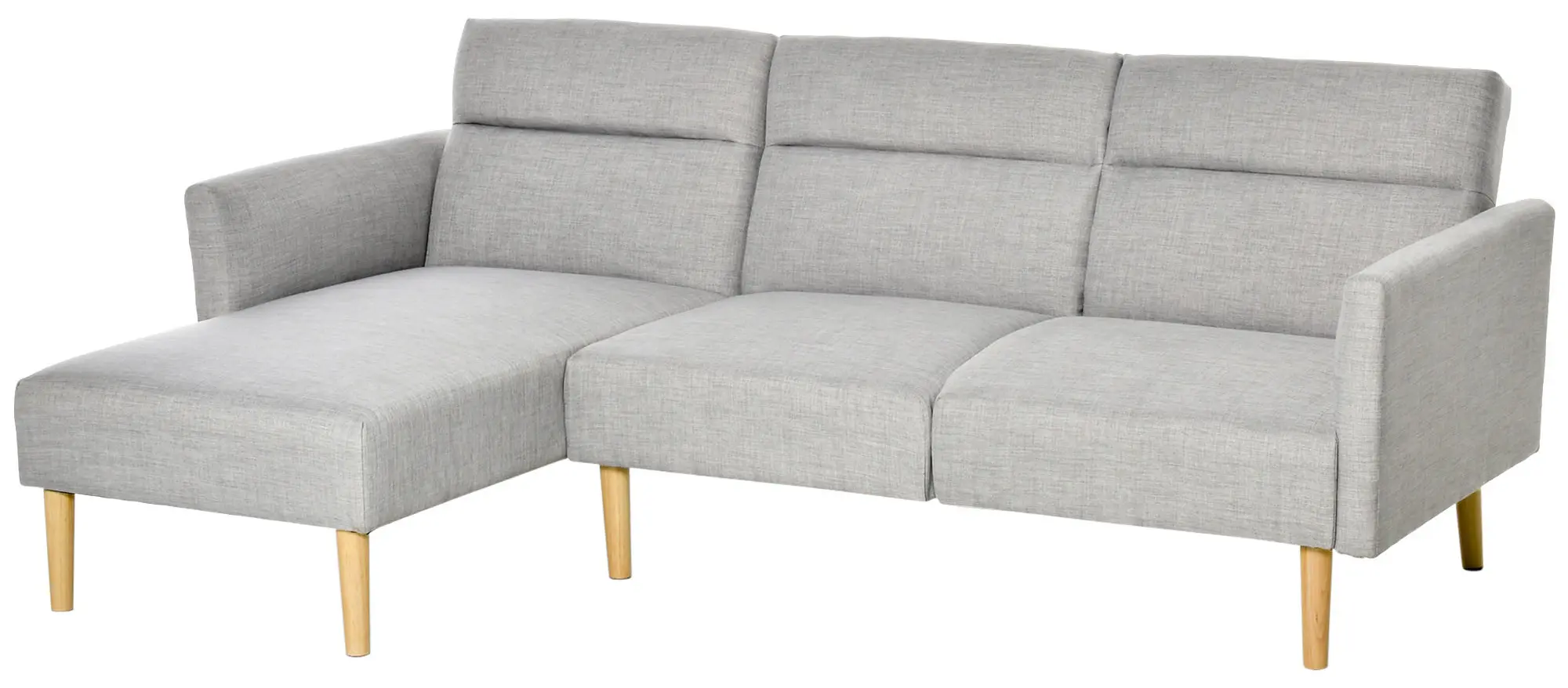 Canapea de colt Homcom 839-085 (Light Grey) - 3