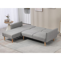 Canapea de colt Homcom 839-085 (Light Grey) Thumb