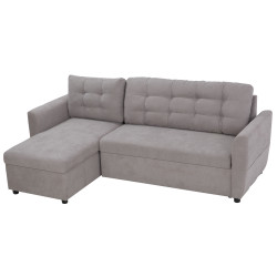 Угловой диван Homcom 839-194 (Grey) Thumb
