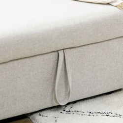 Угловой диван Homcom 839-468V81CW (Cream White) Thumb