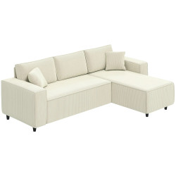 Угловой диван Homcom 83B-352V00CW (Cream White) Thumb