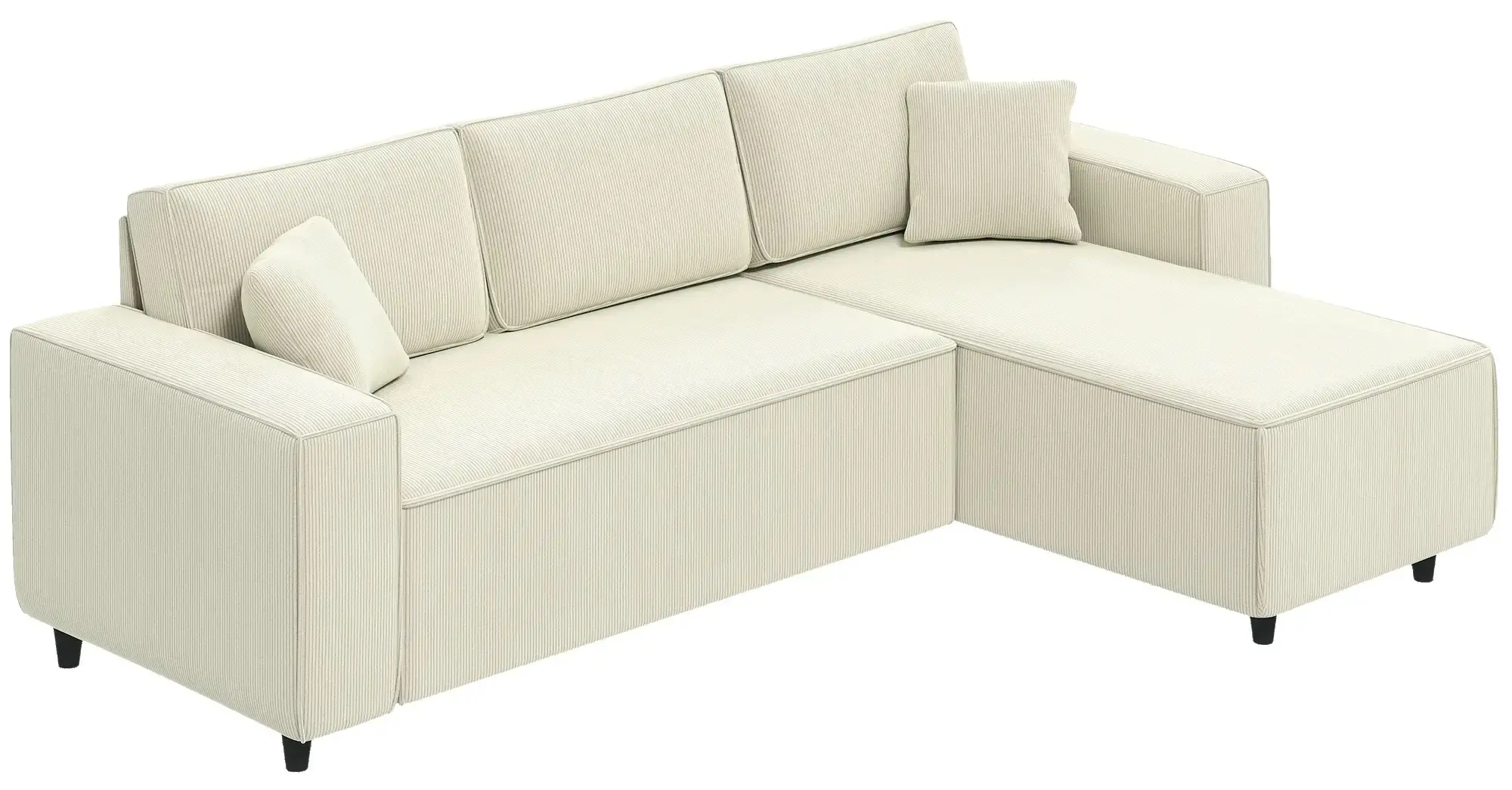 Угловой диван Homcom 83B-352V00CW (Cream White) - 2