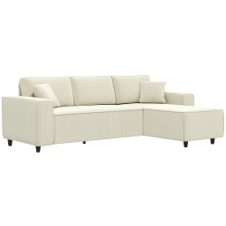 Угловой диван Homcom 83B-352V00CW (Cream White) Thumb