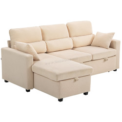 Угловой диван Homcom 83B-565V00BG (Beige)