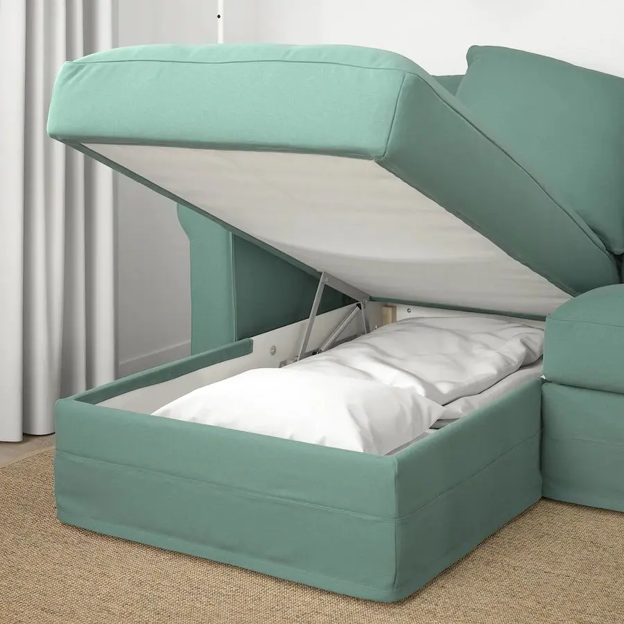 Canapea Ikea Gronlid 3-locuri/sezlong (Ljungen/Verde Deschis) - 4