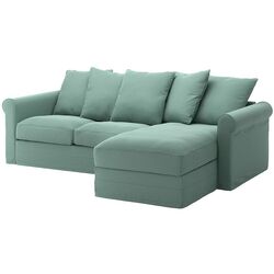 Canapea Ikea Gronlid 3-locuri/sezlong (Ljungen/Verde Deschis) Thumb