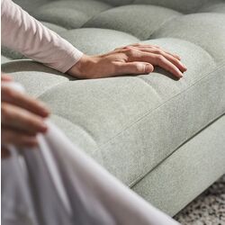 Диван Ikea Landskrona 3-местный/1 шезлонг/Металл (Гуннаред Светло-зеленый) Thumb