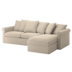 Canapea extensibila Ikea Gronlid 3-locuri/sezlong (Sporda Natur) Thumb