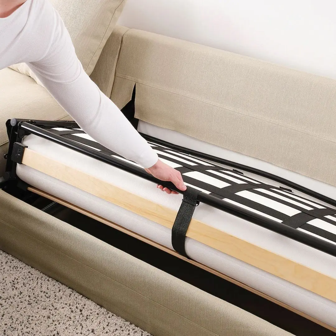 Canapea extensibila Ikea Gronlid 3-locuri/sezlong (Sporda Natur) - 2