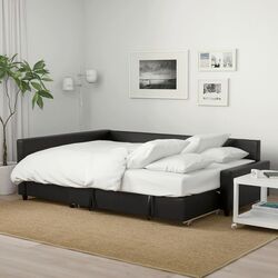 Canapea de colt Ikea Friheten (Bomstad Negru) Thumb