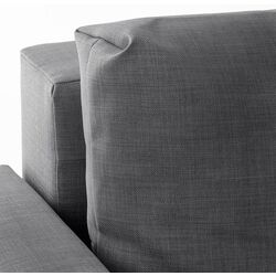Canapea de colt Ikea Friheten/Klagshamn cu depozitare (Skiftebo Gri Inchis) Thumb