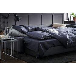 Canapea de colt Ikea Friheten/Klagshamn cu depozitare (Skiftebo Gri Inchis) Thumb