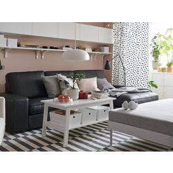 Canapea de colt Ikea Kivik 3-locuri/sezlong (Grann/Bomstad Negru) Thumb