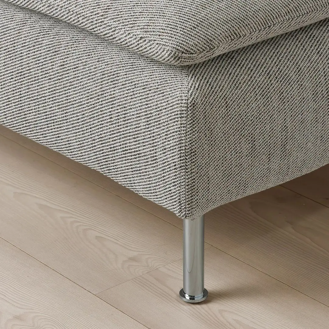 Canapea de colt Ikea Soderhamn 4-locuri/capat deschis (Viarp Bej/Maron)