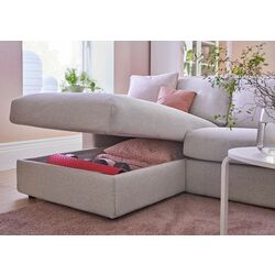 Диван угловой Ikea Vimle 3-местный/шезлонг/широкие подлокотники (Гуннаред Бежевый) Thumb