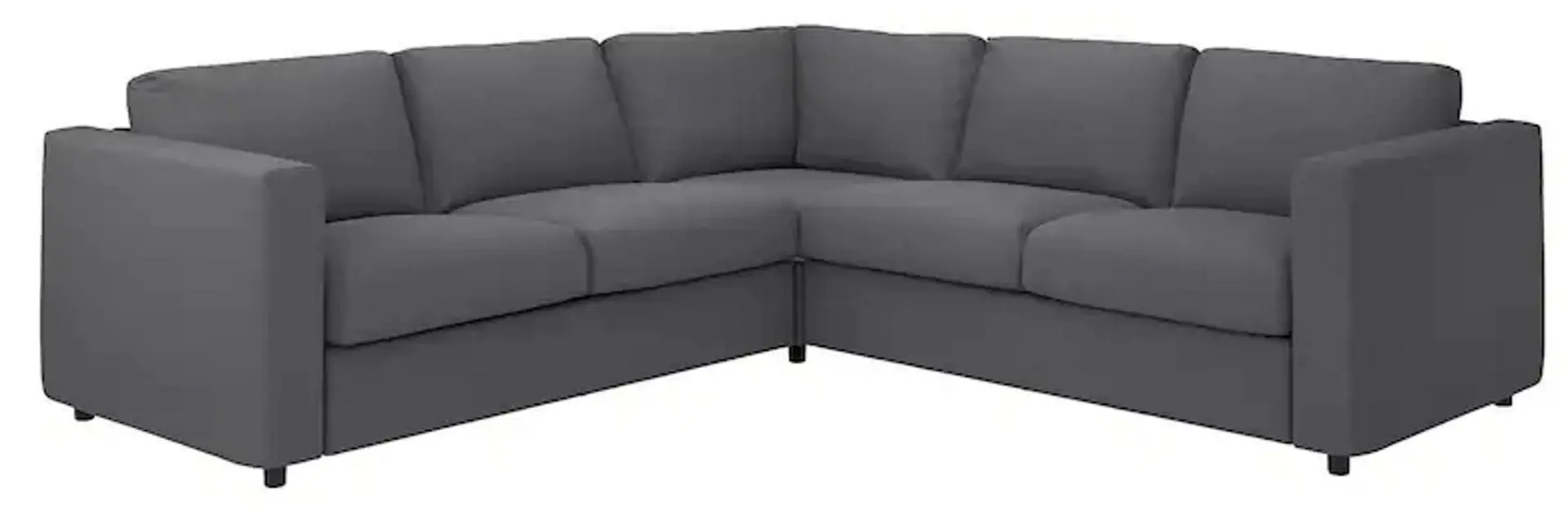 Canapea colt Ikea Vimle 4-locuri (Hallarp Gri)