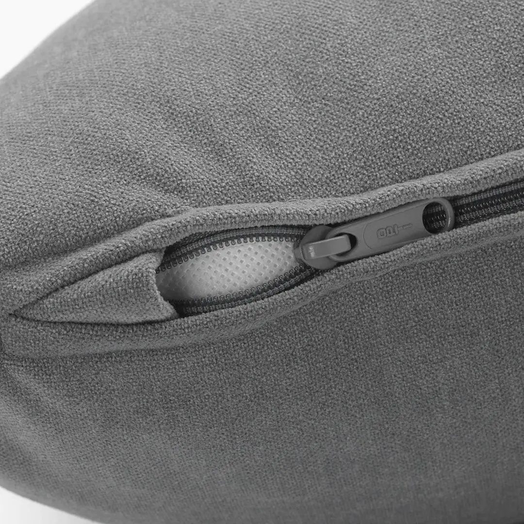 Canapea de colt extensibila Ikea Gronlid 3-locuri/sezlong (Ljungen Gri Mediu) - 4