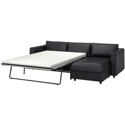 Canapea extensibila de colt Ikea Vimle 3-locuri/sezlong (Grann/Bomstad Negru) Thumb