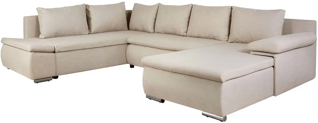 Canapea in forma de U Inspira Furniture Acra Left Enjoy New 02 (Camel)