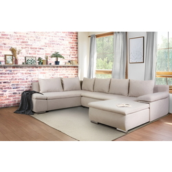 Canapea in forma de U Inspira Furniture Acra Left Enjoy New 02 (Camel)