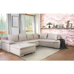Canapea in forma de U Inspira Furniture Acra Right Enjoy New 02 (Camel)