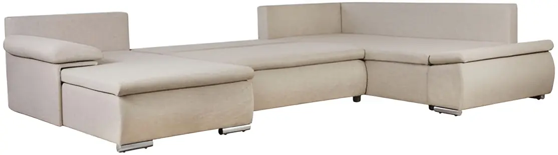 Canapea in forma de U Inspira Furniture Acra Right Enjoy New 02 (Camel)