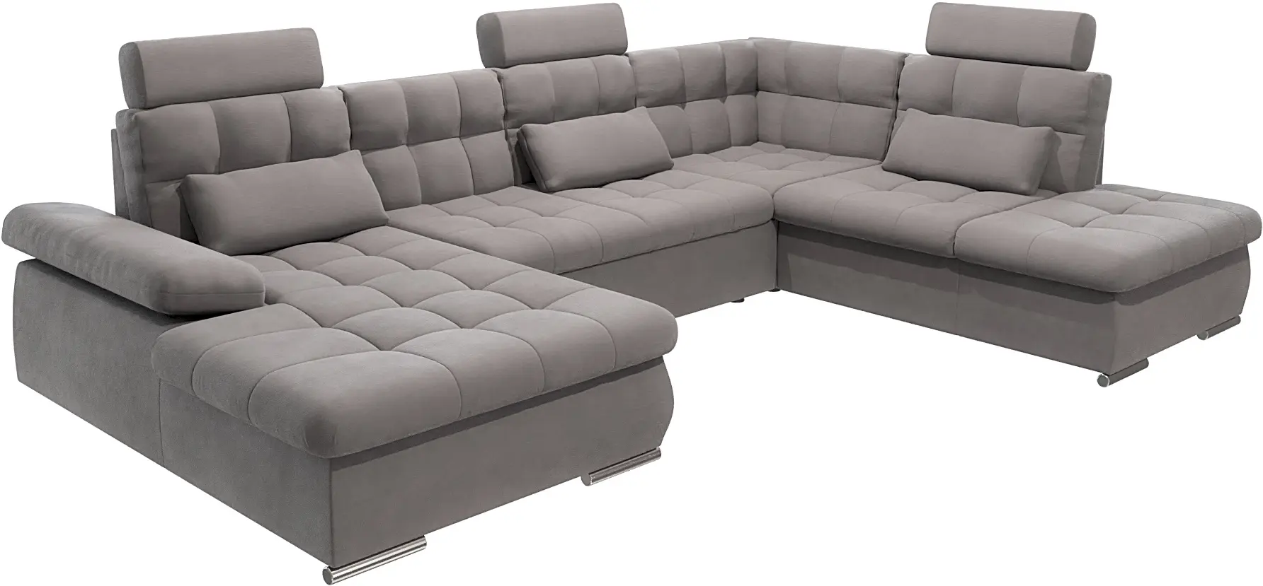 Диван П-образный Inspira Furniture Merkur SF OT+2+C+1+HO Left Enjoy New 21 (Grey)