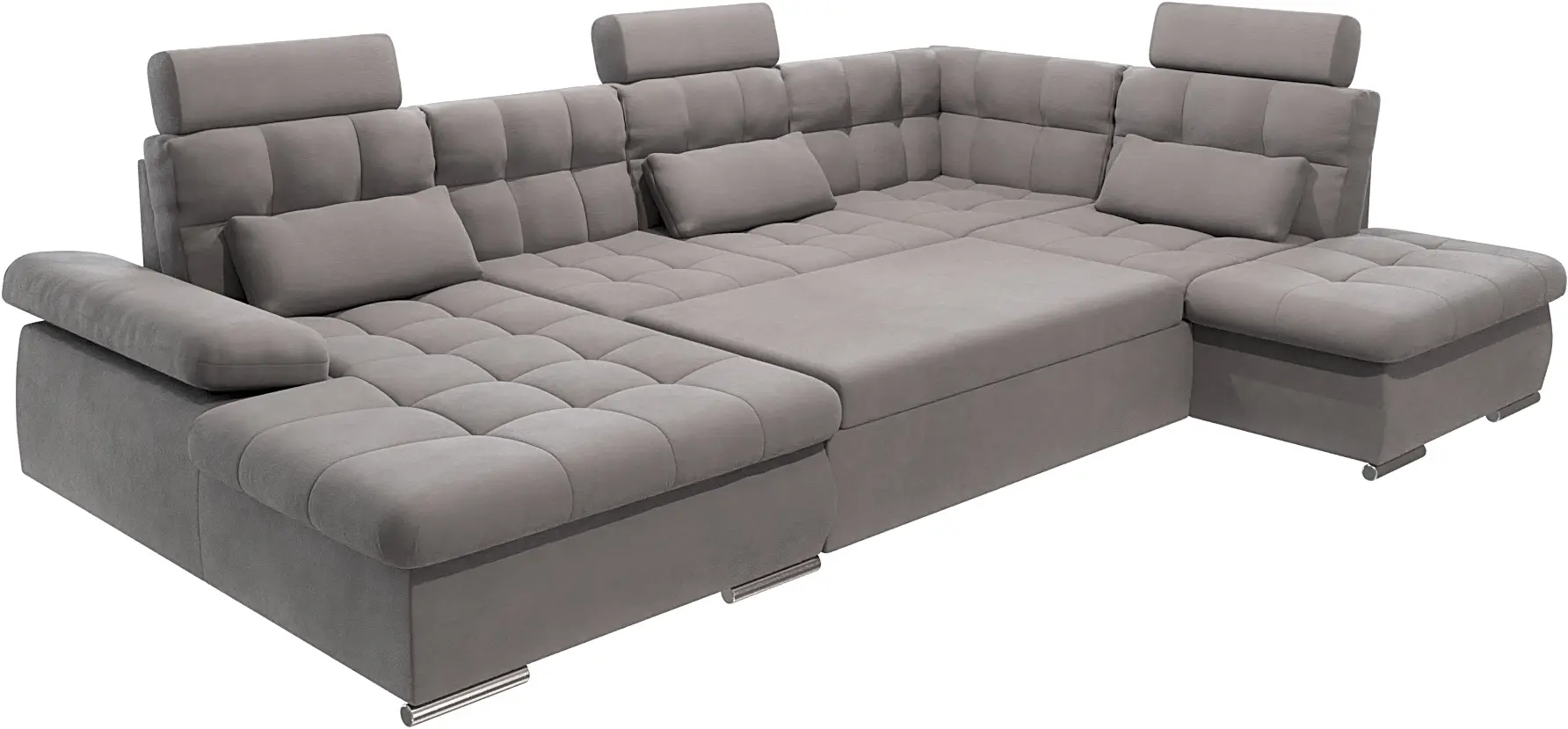 Диван П-образный Inspira Furniture Merkur SF OT+2+C+1+HO Left Enjoy New 21 (Grey)