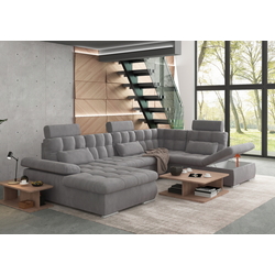 Диван П-образный Inspira Furniture Merkur SF OT+2+C+1+HO Left Enjoy New 21 (Grey) Thumb