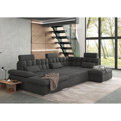 Canapea in forma de U Inspira Furniture Merkur SF OT+2+C+1+HO Left Enjoy New 24 (Graphite) Thumb