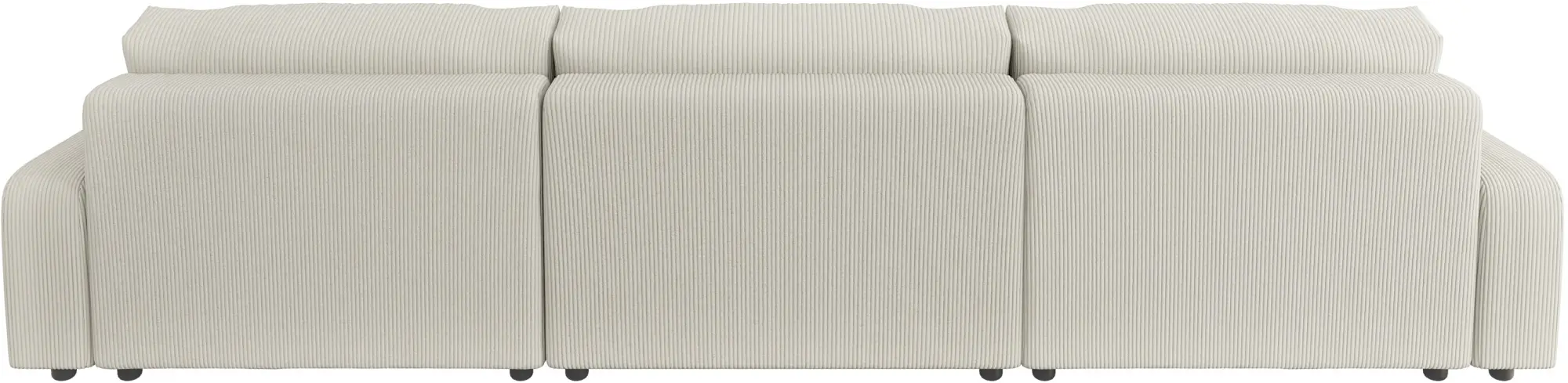 Canapea in forma de U Inspira Furniture Sara SF Lincoln 03 (Beige)