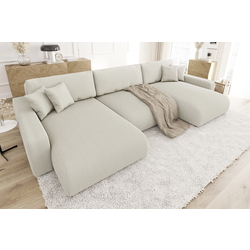 Canapea in forma de U Inspira Furniture Sara SF Lincoln 03 (Beige) Thumb