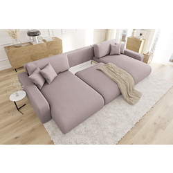 Диван П-образный Inspira Furniture Sara SF Lincoln 61 (Pink) Thumb